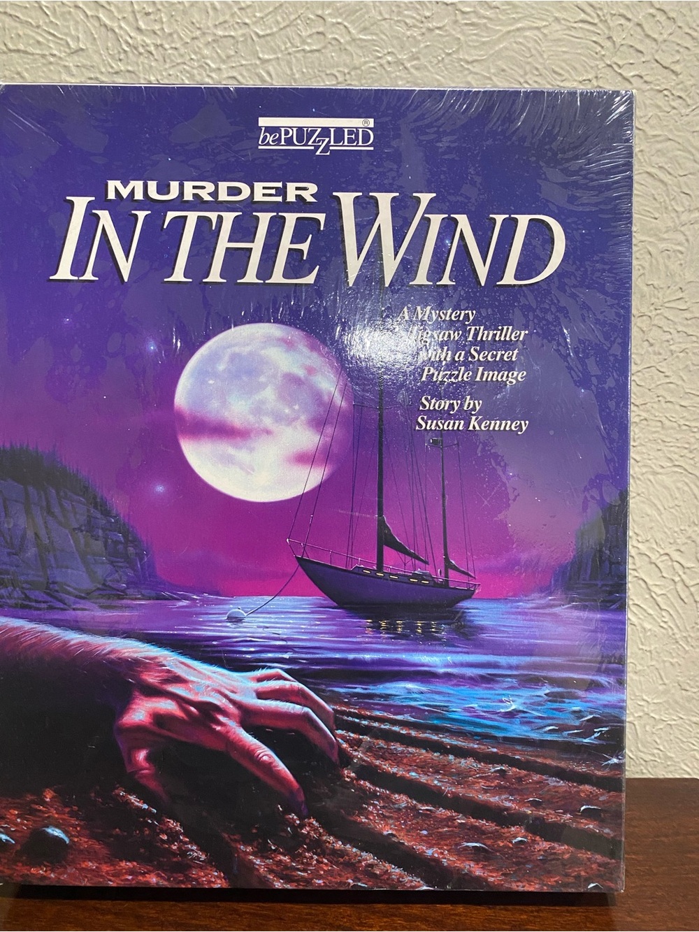 Vintage, 1993, 500 Piece, Murder in the Wind Mystery Jigsaw Puzzle